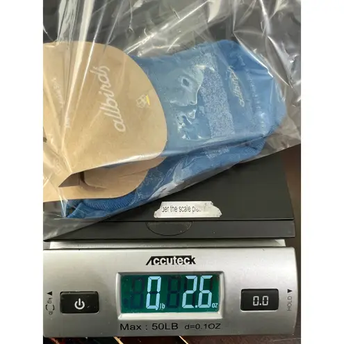 Allbirds Anytime Ankle Socks Blue Striped Women's Small 2 Pair Lot