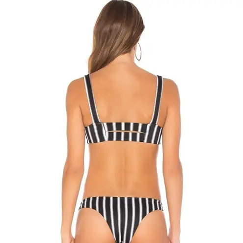 Tori Praver Swimwear New! Tori Praver Deja Striped Bikini Top