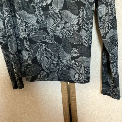 Hang Ten Gray Fitted Long Sleeve uv protection Tee small