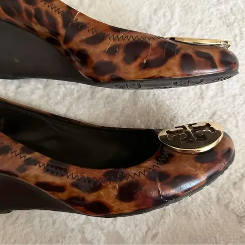 Tory Burch  Sally Leopard Print Wedges thumbnail 6