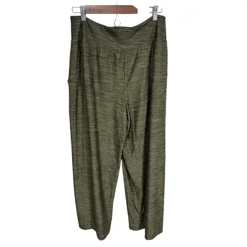 All In Motion Wide Leg Pull-On Pants Athleisure Minimalist Stretchy Women's L