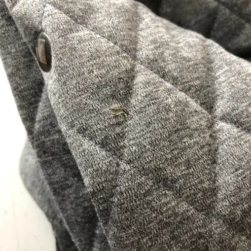 Obermeyer Womens Puffer Jacket Quilted Full Zip Pockets Gray Size L