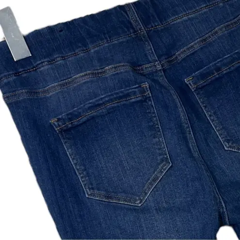 Liverpool Jeans The Crop High Rise Cuffed Pull On Medium Blue Denim Women’s 4/27