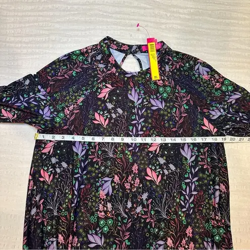 Catherine Malandrino 2/$15 Hayden Floral Print Swing Dress Size L