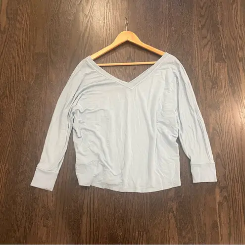 Boden Women's Pastel Blue Deep V