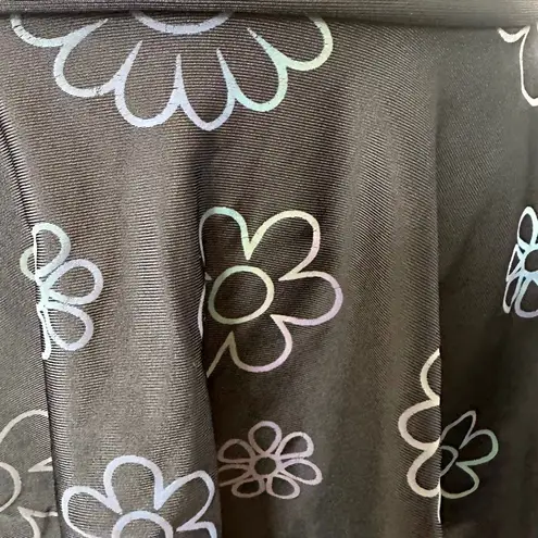 iHeartRaves Rainbow Reflective Daisy Mini Skirt - Size S