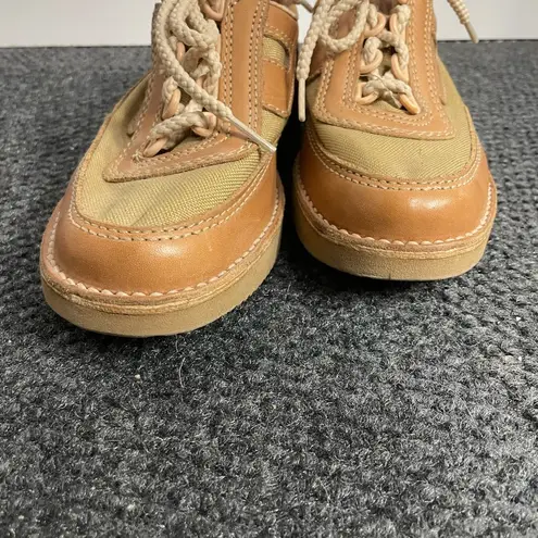Vintage Vibram Rockport Leather Shoe Women's Shoes 6.5 Vintage Retro 80s Tan