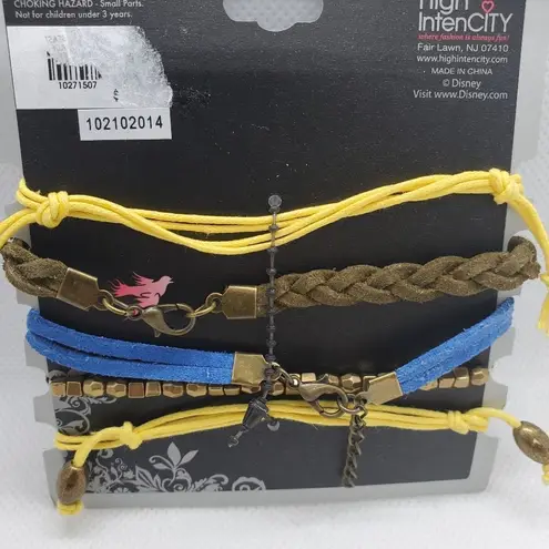 Disney NWT  Beauty & the Beast Bracelet Set