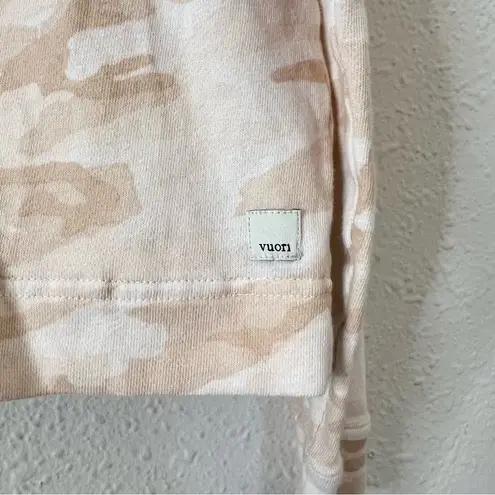 Vuori Beach Hoodie in Bisque Camo Size Small