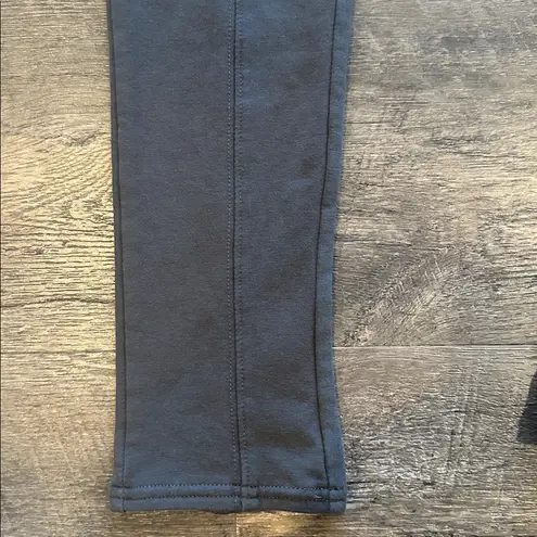 Matilda Jane Medium Charcoal Zip Zip Hooray Moto Leggings