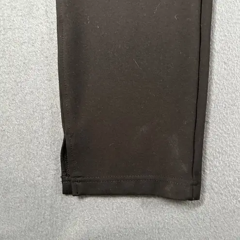 Rafaella Comfort Womens M Black Pull On Ponte Straight Leg Pants