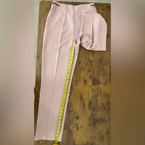 NWT Area Stars Mauve Pink Everly Pants Size Medium Elastic Size Zipper Pockets