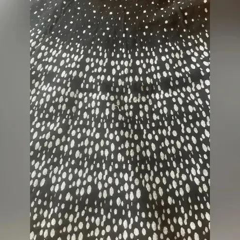 Premise CLEARANCE!! Black and White Knit Pleated Skirt Swing Size XL EUC! 0286