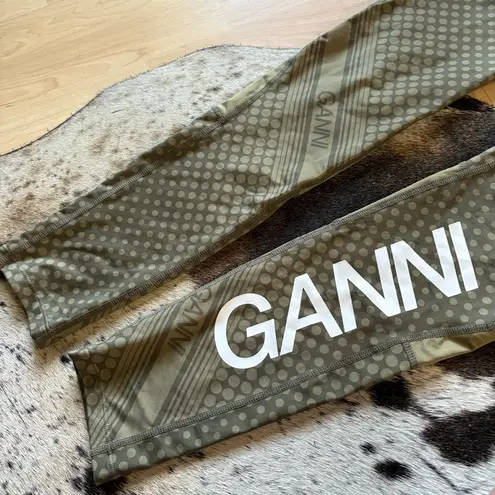 Ganni Active Ultra High-Waist Tights Leggings in Klamath Size XS