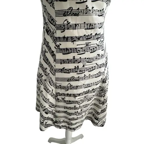 Maison Jules Music Notes Song Scales Dress Size Small