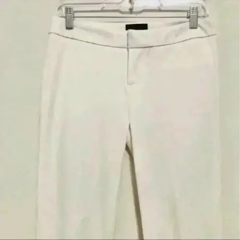 Cynthia Rowley  white high waisted Capri jean pants in size 2