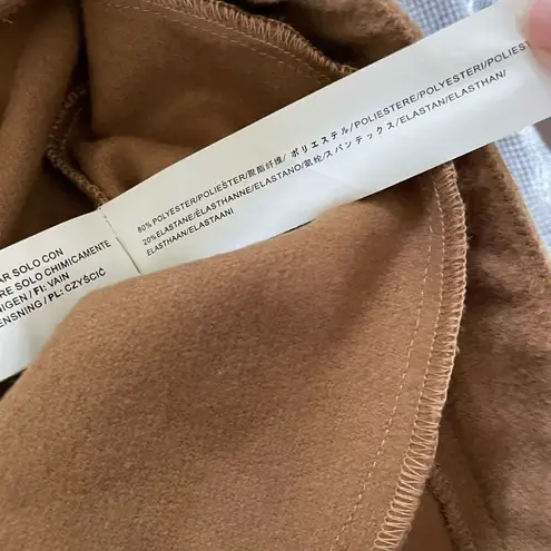 NWT Chriselle Lim Camel Sailor Wode Leg Trousers Pants $90 6 Tan