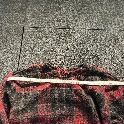 Woolrich Vintage fleece plaid oversize sweater / sweater dress