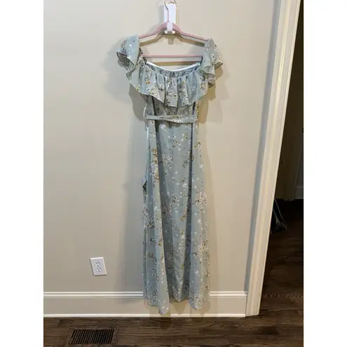 Lulus Amazing Moment Mint Green Floral Print Off