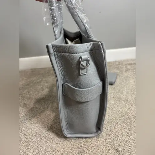 NWT Purple and Lilac Boutique Grey Tote Bag and Wallet 2 Piece Set Gray