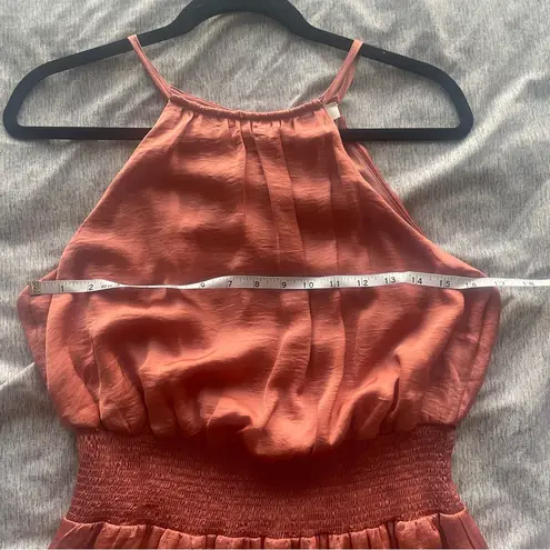 She & Sky NWT  Midi Dress in Copper Size Medium