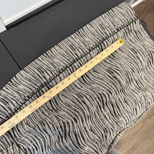 Lafayette 148 Sz 12 Dress Sheath Pencil Animal Print Sleeveless Career Work Tan