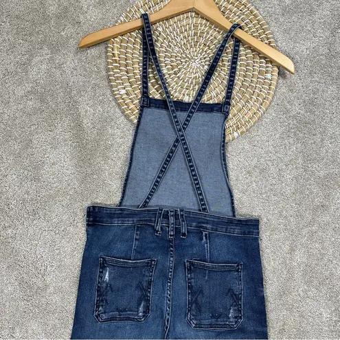 McGuire Denim  Huffine Culotte Overalls Wide Leg Cropped Blue Size 26