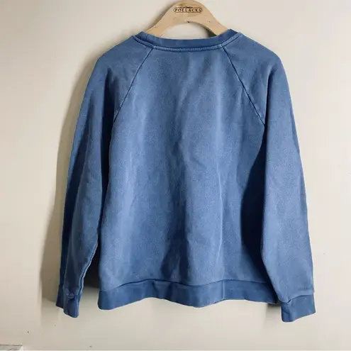 Whistles Bonjour Logo Sweatshirt Blue size Small