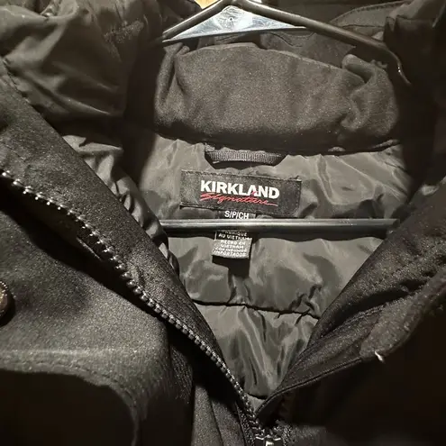 Kirkland Signature Women's Black Parka