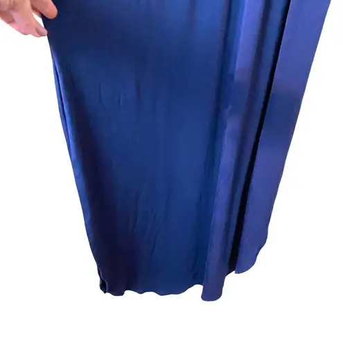 Sweet Lovely  By Jen Navy Maxi Dress Size Medium