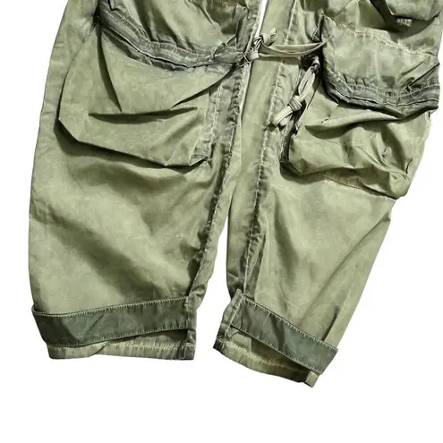 THE ATTICO Fern Long Pant in Military Green Size XXS