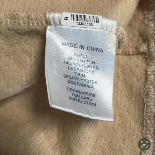 Tyler Boe XS Kim Cowl Neck beige White Geometric 3/4 Sleeve Pocket Dress