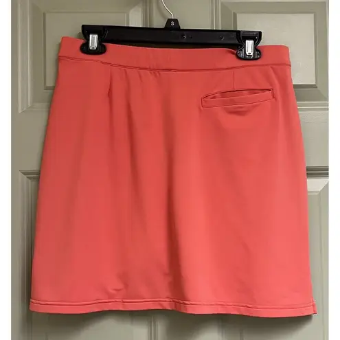 Peter Millar  Golf Skort Womens Size Medium Apricot Shorts Pockets UPF 50+ Tennis