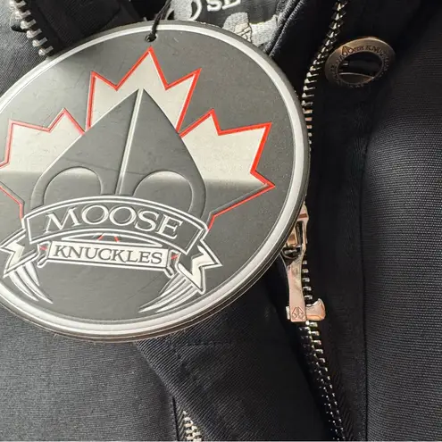 NEW Moose Knuckles Womens Original 3Q Jacket Coat Black XL NWT