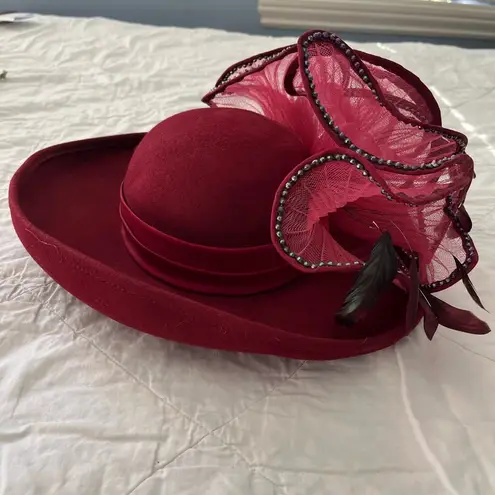 Never worn: wool church hat