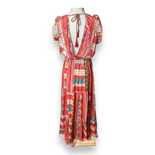 Raga Women's Red Boho Dress Size S #LD-1537