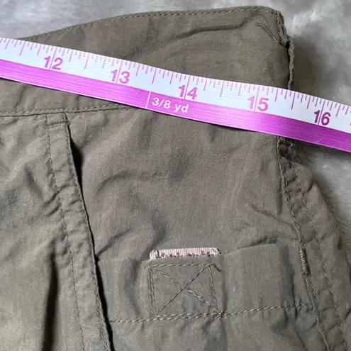 Alpine Design Hiking Shorts Womens Medium Khaki Nylon Outdoors Utility Quick Dry - Image 11