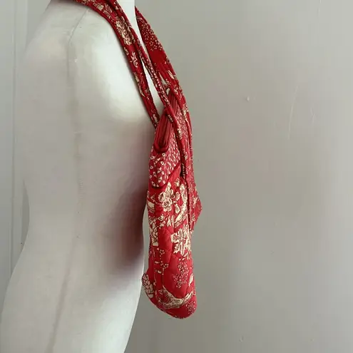 Country Provençal Orange Cotton Tote Bag