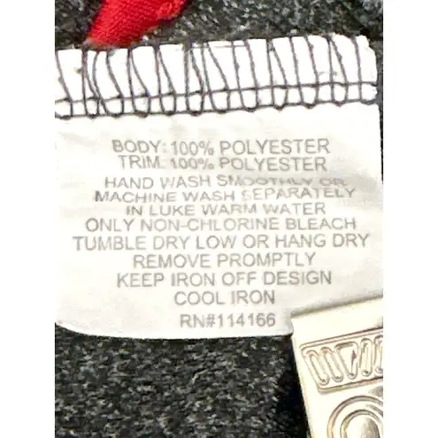 CCC Oklahoma Sooners Quarter Zip Pullover Shirt Logo Gray Red Long Sleeve Small Size undefined