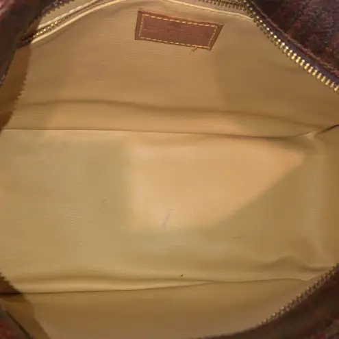 ETRO Milano Red Paisley Top Zipper Crossbody Shoulder Bag Stunning Condition