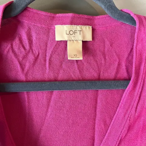 Loft  short sleeve cardigan