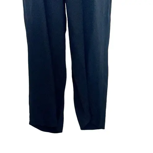 Sandro Noya wrap-effect macramé lace-paneled crepe jumpsuit EUR 40