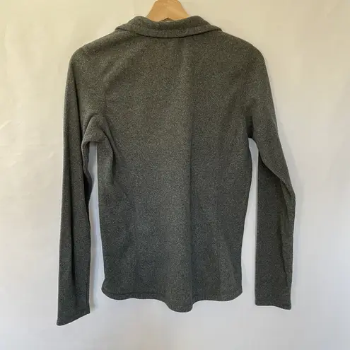 Rei Co-op gray fleece 3/4 zip sweater warm comfortable women's size small