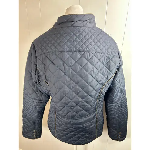 Ymi Collection Women’s Quilted
Lined Jacket in Navy Size Large