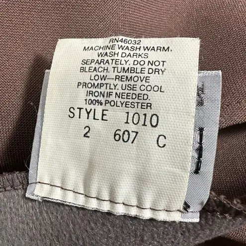 Vintage Nikki Oversized Fashion Vest Women’s Size 15/16 (XL) Brown