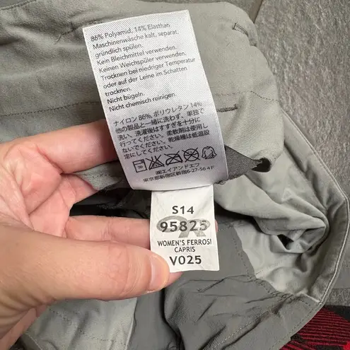 Outdoor Research Grey Ferrosi Capris SZ 8 Adventure Hiking Breathable Midrise Gray