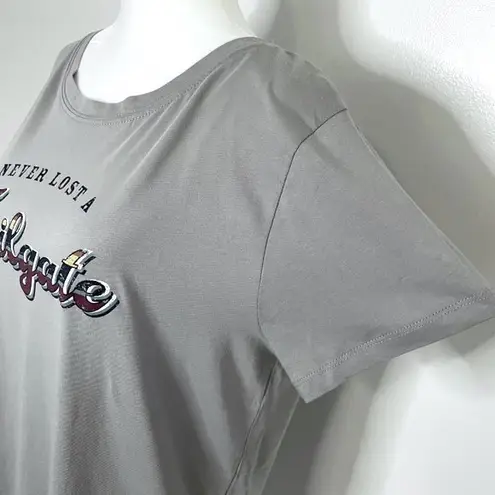 C&C California New Never Lost A Tailgate Short Sleeve Tee Grey