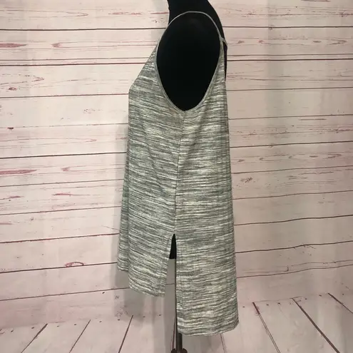 Olive & Oak Hi-Lo Heather Grey Tunic Tank Top