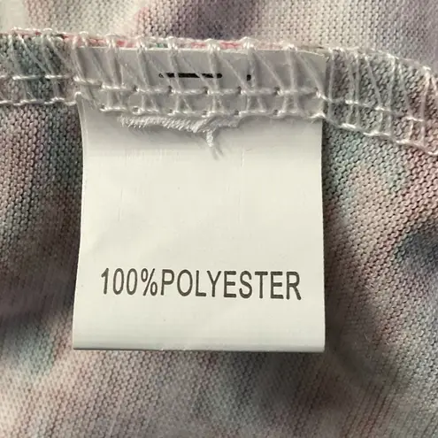 Misslook Maxi Boho Beach Vacation Abstract Red Soft Feel Flowy Dress Size L Size L