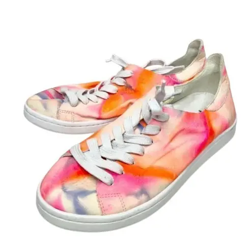 Schutz Sneakers Size 6B Multicolor Ofelia Leather Shoes